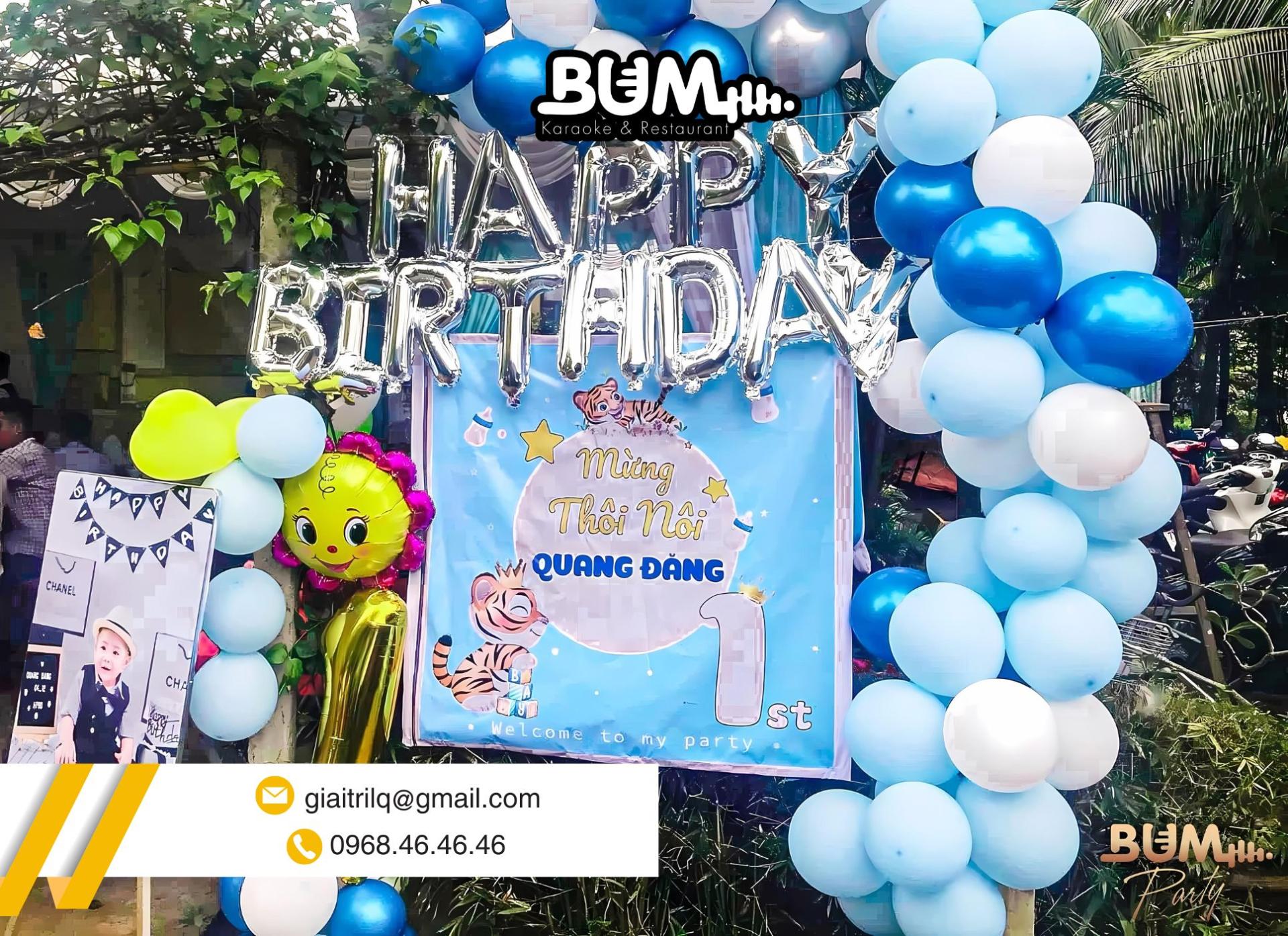 Dịch vụ đặt tiệc thôi nôi tại nhà trọn gói